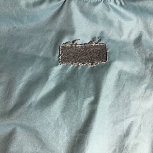 NIKE Women's Size L 12-14 Running Blue 1/4 Zip Windbreaker Jacket I11 - Picture 5 of 6